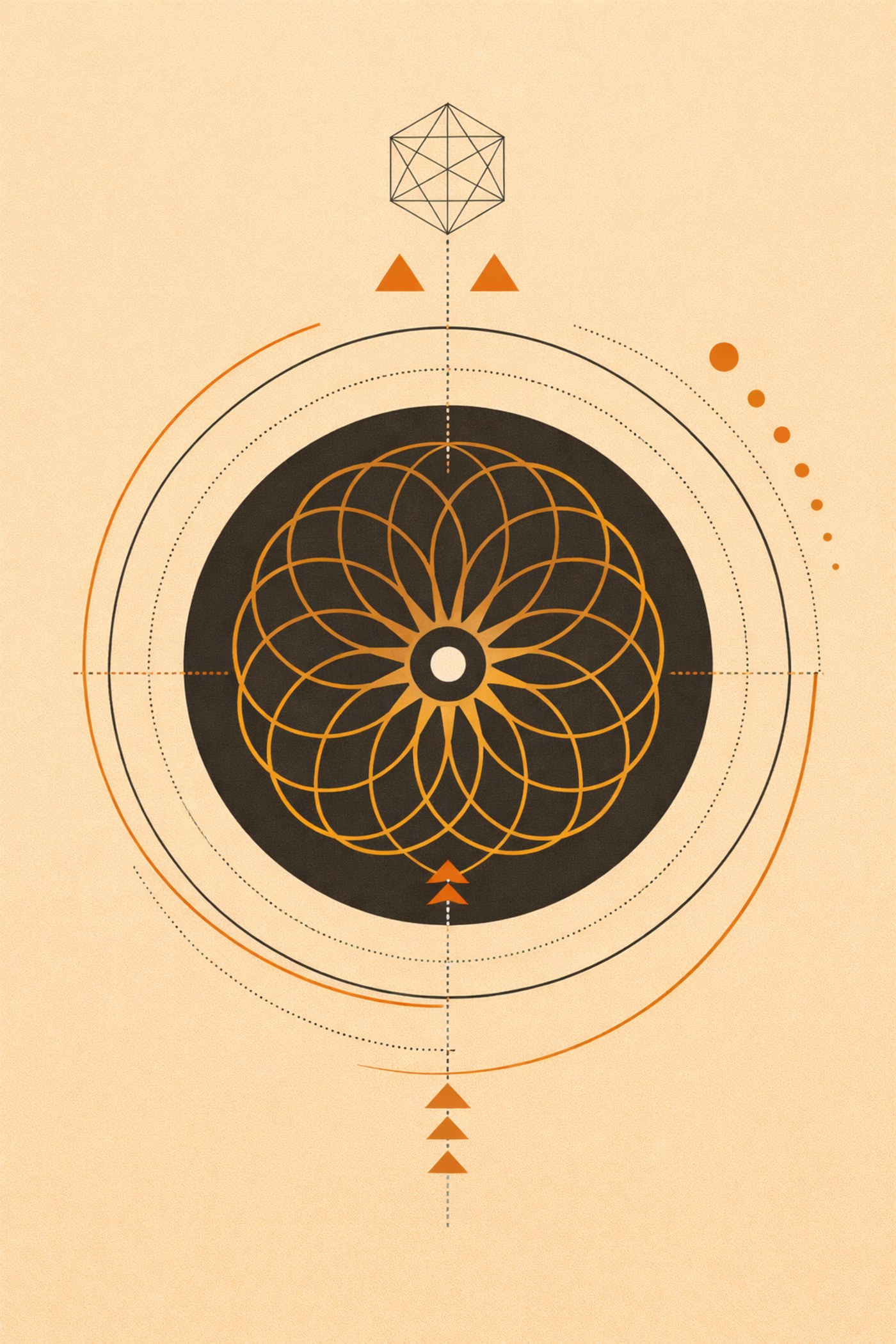 The Divergent Kind coherence geometry – many keys, one centre